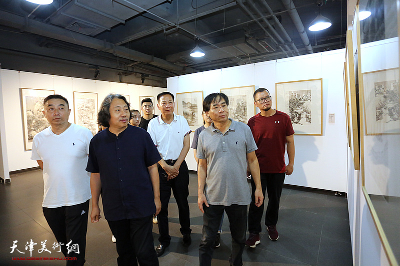 天津美术学院首届水墨为上山水画高研班毕业作品展